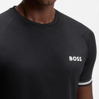 BOSS Golf T-Shirt - TOC Serve 2 Tee Slim - Black SU26