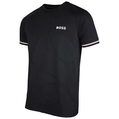 BOSS Golf T-Shirt - TOC Serve 2 Tee Slim - Black SU26