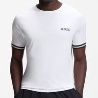 BOSS Golf T-Shirt - TOC Serve 2 Tee Slim - Bright White SU26