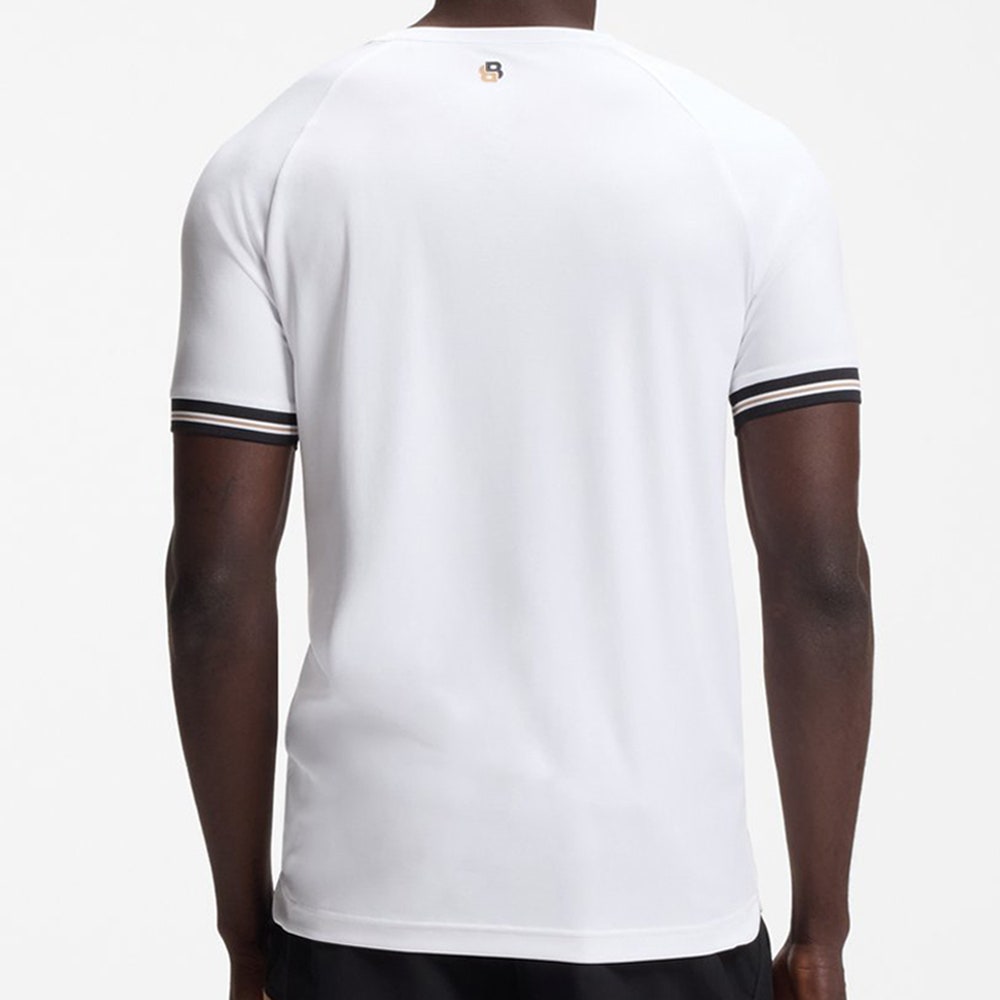 BOSS Golf T-Shirt - TOC Serve 2 Tee Slim - Bright White SU26