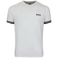 BOSS Golf T-Shirt - TOC Serve 2 Tee Slim - Bright White SU26