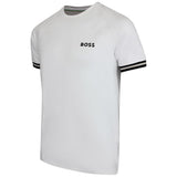 BOSS Golf T-Shirt - TOC Serve 2 Tee Slim - Bright White SU26
