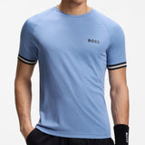 BOSS Golf T-Shirt - TOC Serve 2 Tee Slim - Colony Blue SU26
