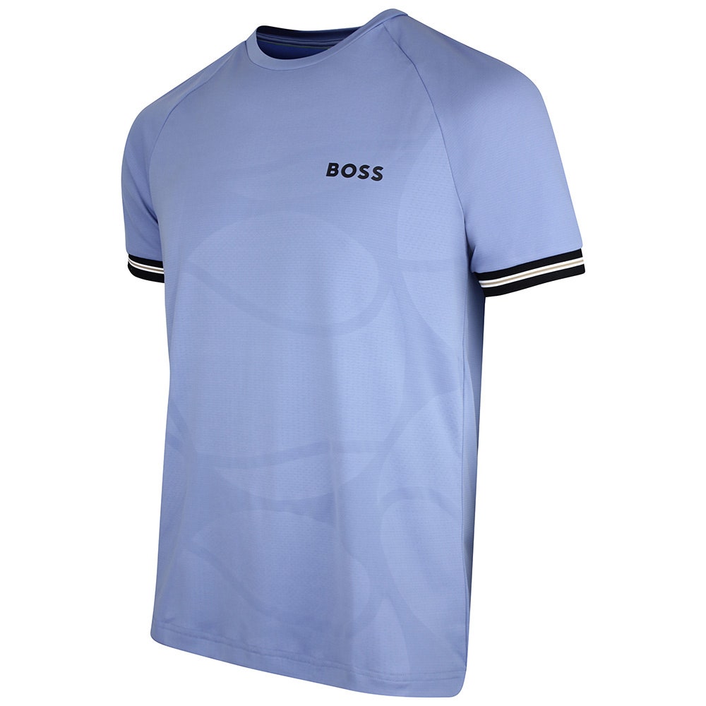 BOSS Golf T-Shirt - TOC Serve 2 Tee Slim - Colony Blue SU26