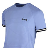 BOSS Golf T-Shirt - TOC Serve 2 Tee Slim - Colony Blue SU26