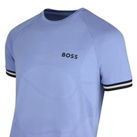 BOSS Golf T-Shirt - TOC Serve 2 Tee Slim - Colony Blue SU26