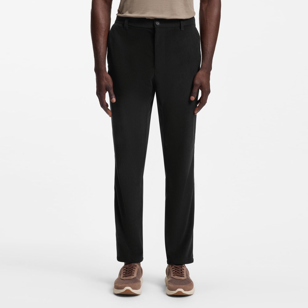 BOSS Golf Trousers - Commuter Cord Pant Tapered - Black WI26