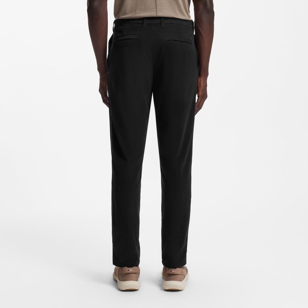 BOSS Golf Trousers - Commuter Cord Pant Tapered - Black WI26