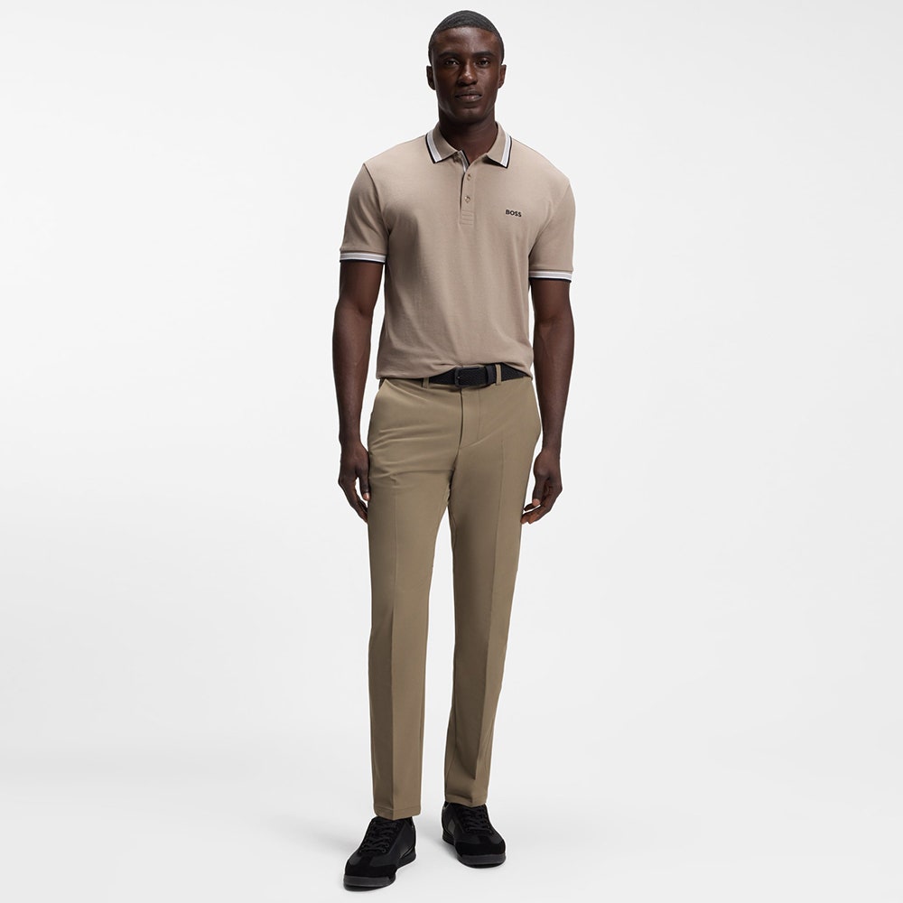 BOSS Golf Trousers - T_Commuter Slim - Brindle SP26