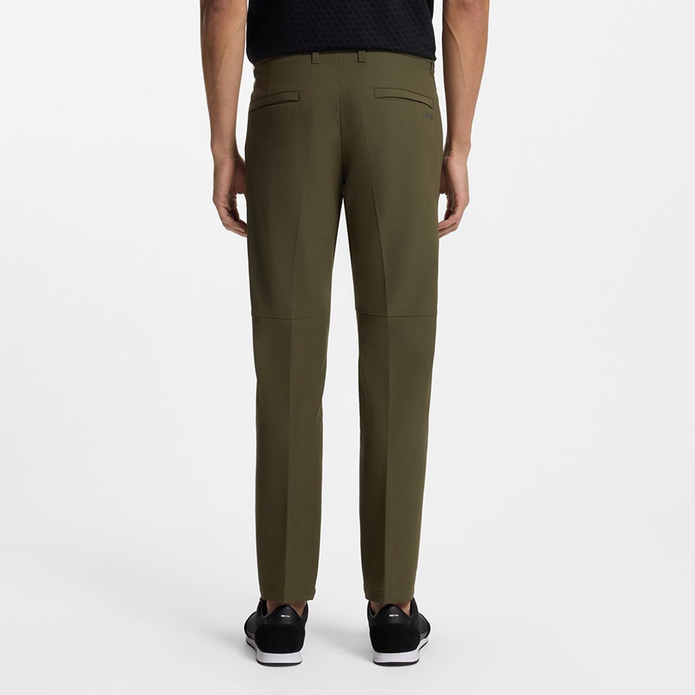 BOSS Golf Trousers - T_Commuter Slim - Olive SP26