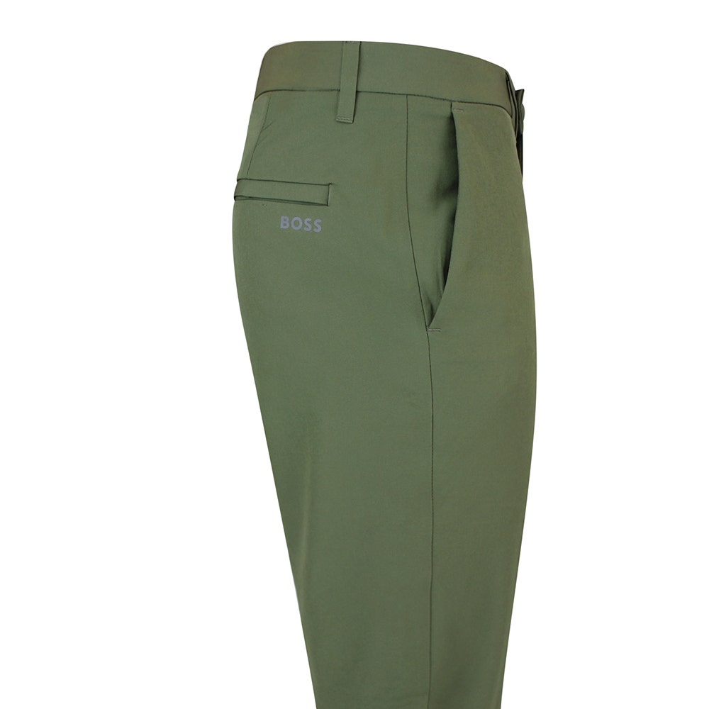 BOSS Golf Trousers - T_Commuter Slim - Olive SP26