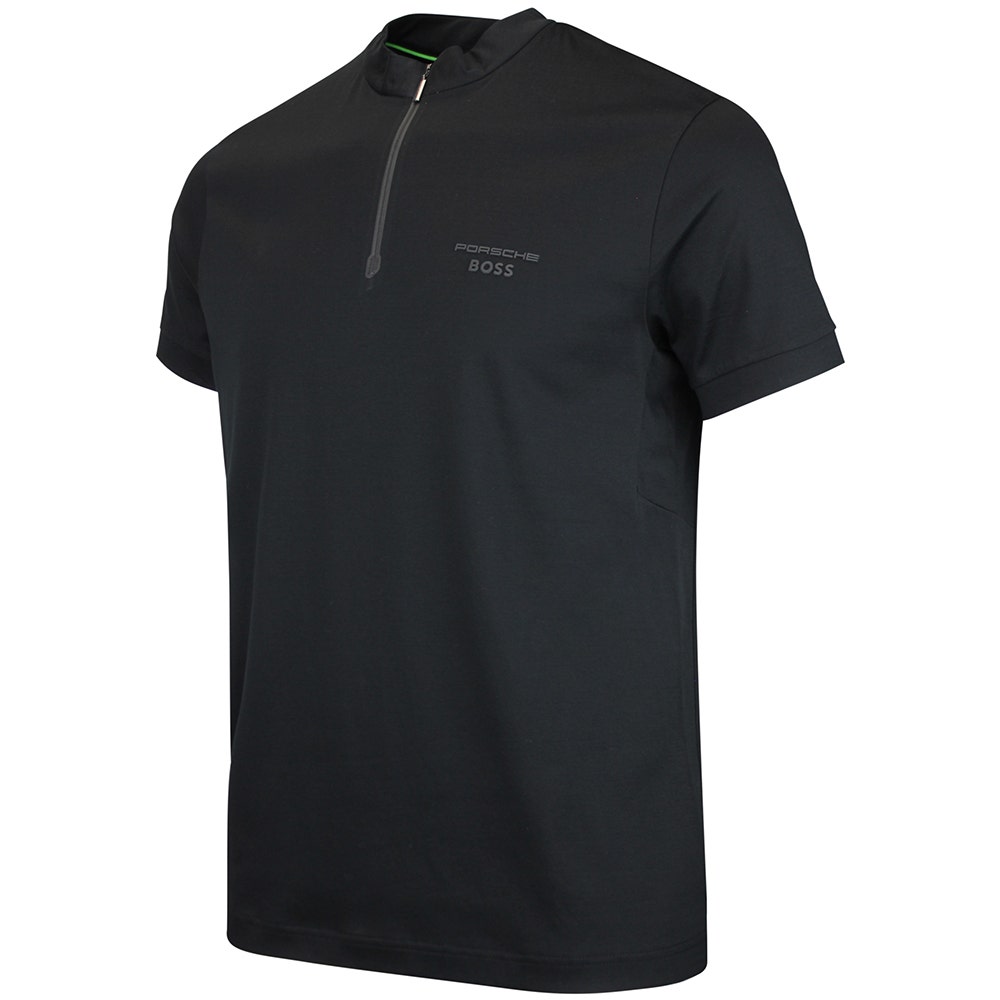 BOSS x Porsche Golf Shirt - PS Spirit 70 Reg. Fit QZ - Black SU26