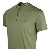 BOSS x Porsche Golf Shirt - PS Spirit 70 Reg. Fit QZ - Olive SU26