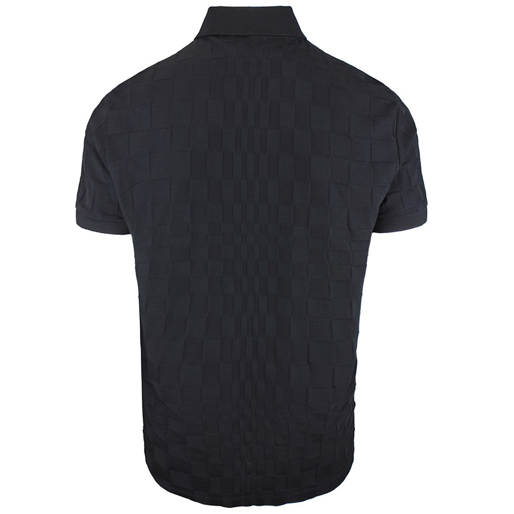 BOSS x Porsche Golf Shirt - PS Spirit70 Jacq Reg. Fit - Black SU26