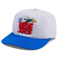 Devereux Golf Cap - Birdie Juice Hat - White - Blue SU26
