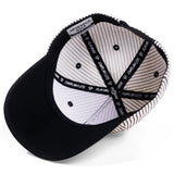Devereux Golf Cap - Garage Hat - Black - White SU26
