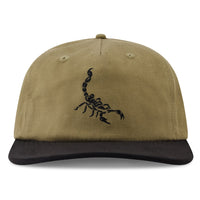 Devereux Golf Cap - Heffy Scorpion Two Tone - Olive - Black FA26
