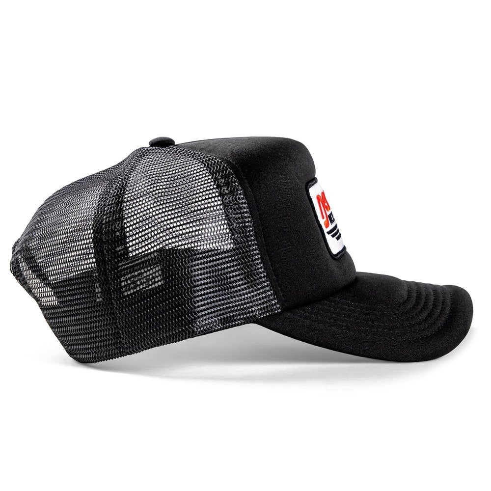 Devereux Golf Cap - Motorsports Trucker - Black FA25