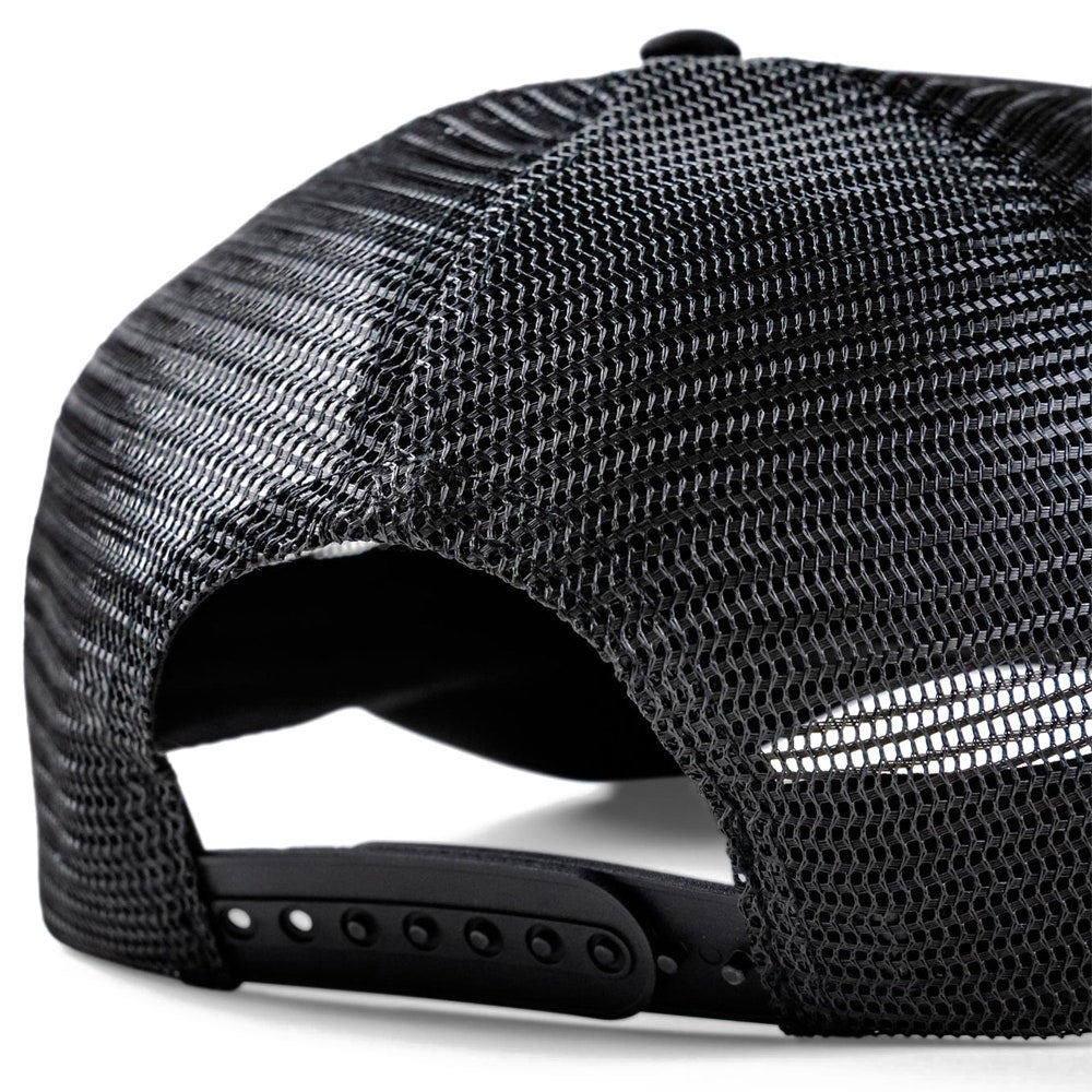 Devereux Golf Cap - Motorsports Trucker - Black FA25