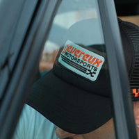 Devereux Golf Cap - Motorsports Trucker - Black FA25