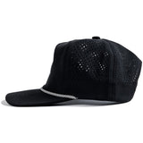 Devereux Golf Cap - Skull Caddie Rope Hat - Black SS26