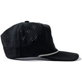 Devereux Golf Cap - Skull Caddie Rope Hat - Black SS26