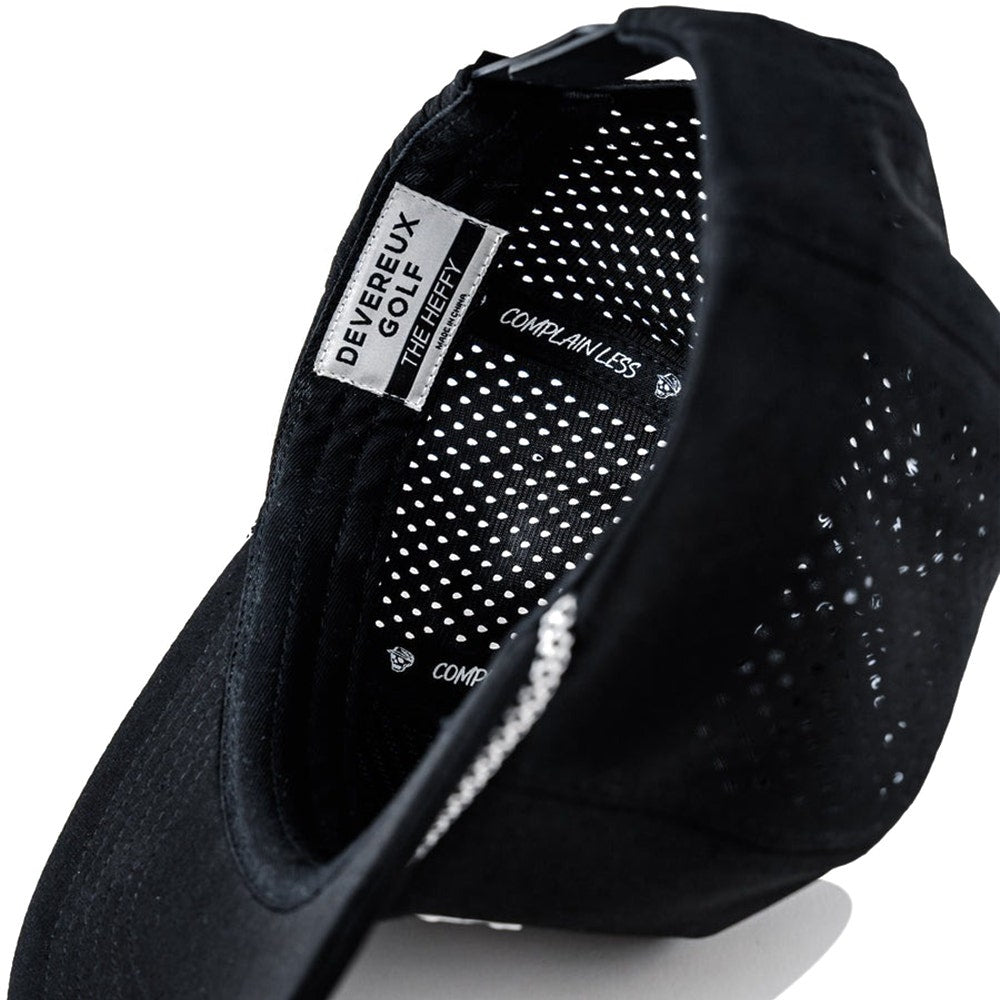 Devereux Golf Cap - Skull Caddie Rope Hat - Black SS26