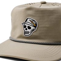 Devereux Golf Cap - Skull Caddie Rope Hat - Bone SS26