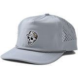 Devereux Golf Cap - Skull Caddie Rope Hat - Light Grey SS26
