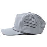 Devereux Golf Cap - Skull Caddie Rope Hat - Light Grey SS26
