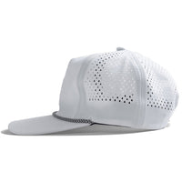 Devereux Golf Cap - Skull Caddie Rope Hat - White SS26
