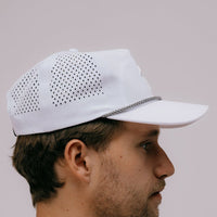 Devereux Golf Cap - Skull Caddie Rope Hat - White SS26