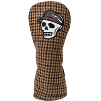 Devereux Golf Headcover - Houndstooth Driver - Brown SS26