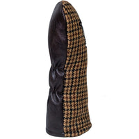 Devereux Golf Headcover - Houndstooth Driver - Brown SS26