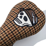 Devereux Golf Headcover - Houndstooth Driver - Brown SS26