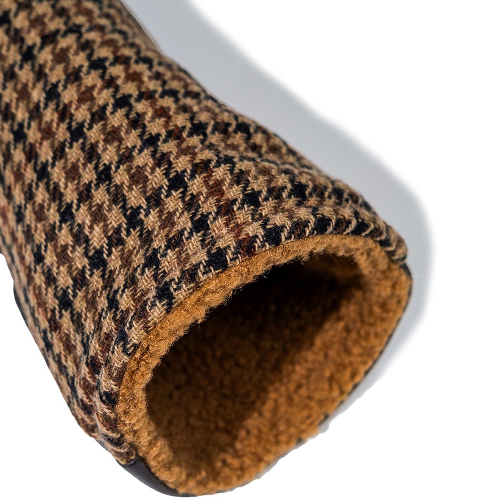 Devereux Golf Headcover - Houndstooth Driver - Brown SS26
