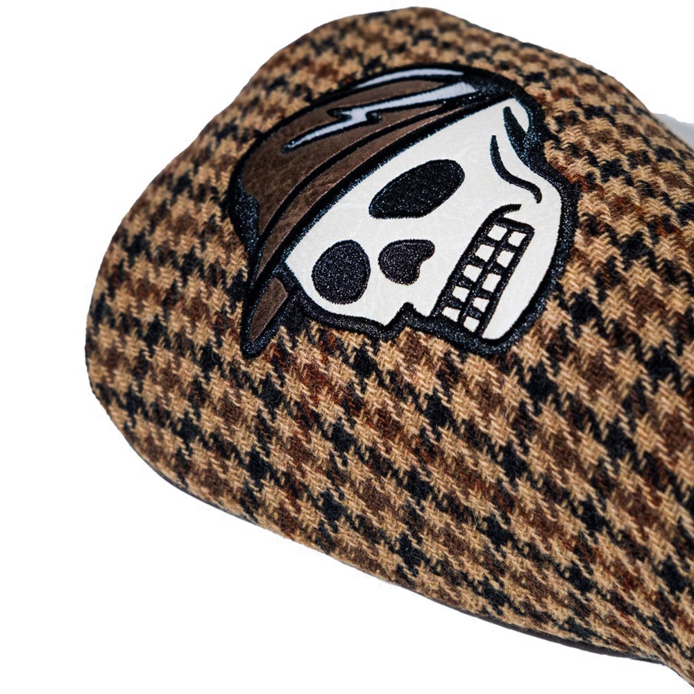 Devereux Golf Headcover - Houndstooth Driver - Brown SS26
