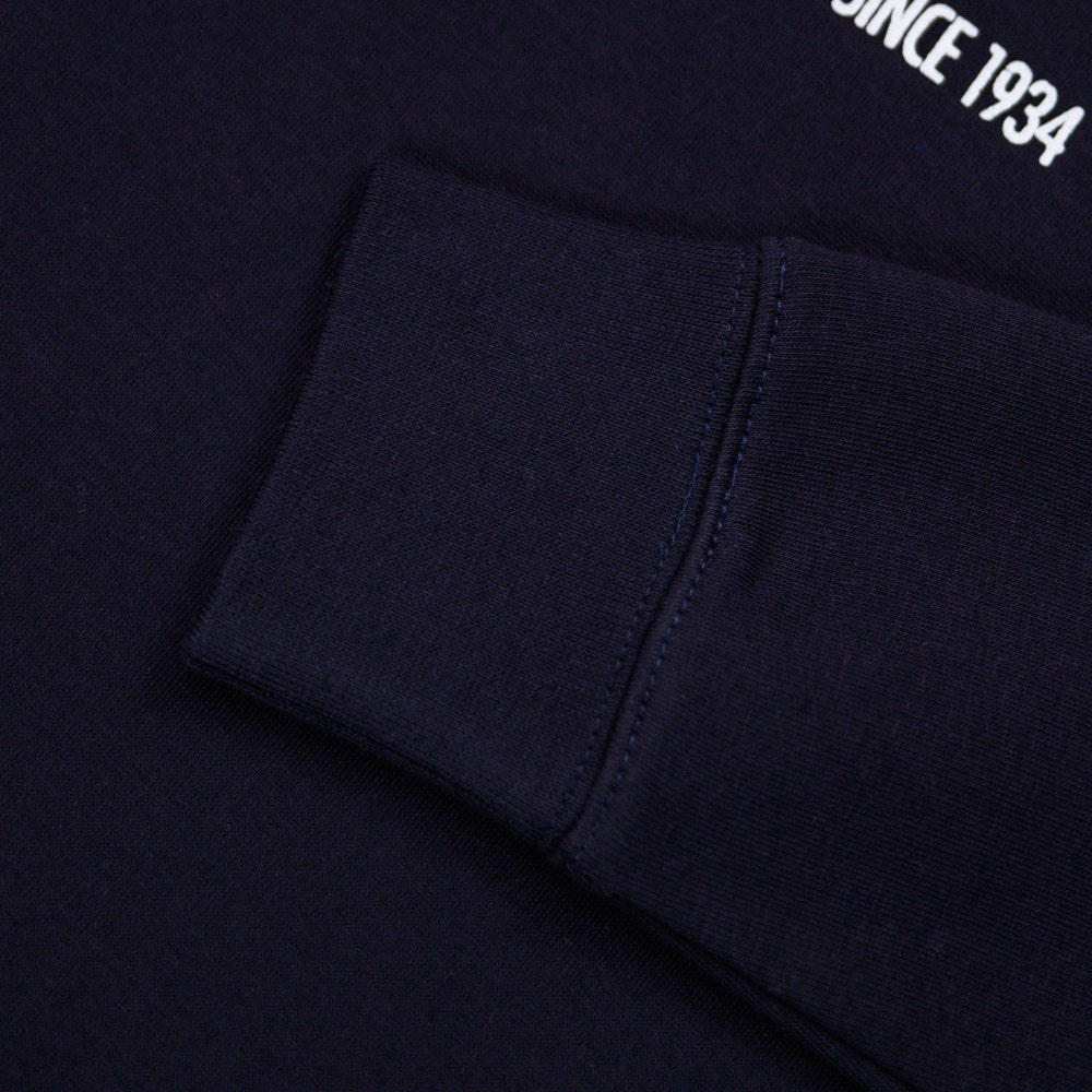 Devereux Golf Jumper - Gator Crew Neck - Ink Blue SS25