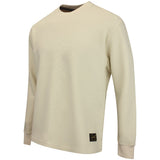 Devereux Golf Jumper - Waffle Crew - Bone FA26