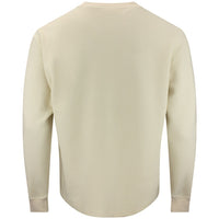 Devereux Golf Jumper - Waffle Crew - Bone FA26