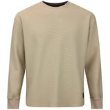 Devereux Golf Jumper - Waffle Crew - Mineral FA26