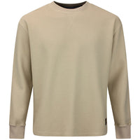 Devereux Golf Jumper - Waffle Crew - Mineral FA26