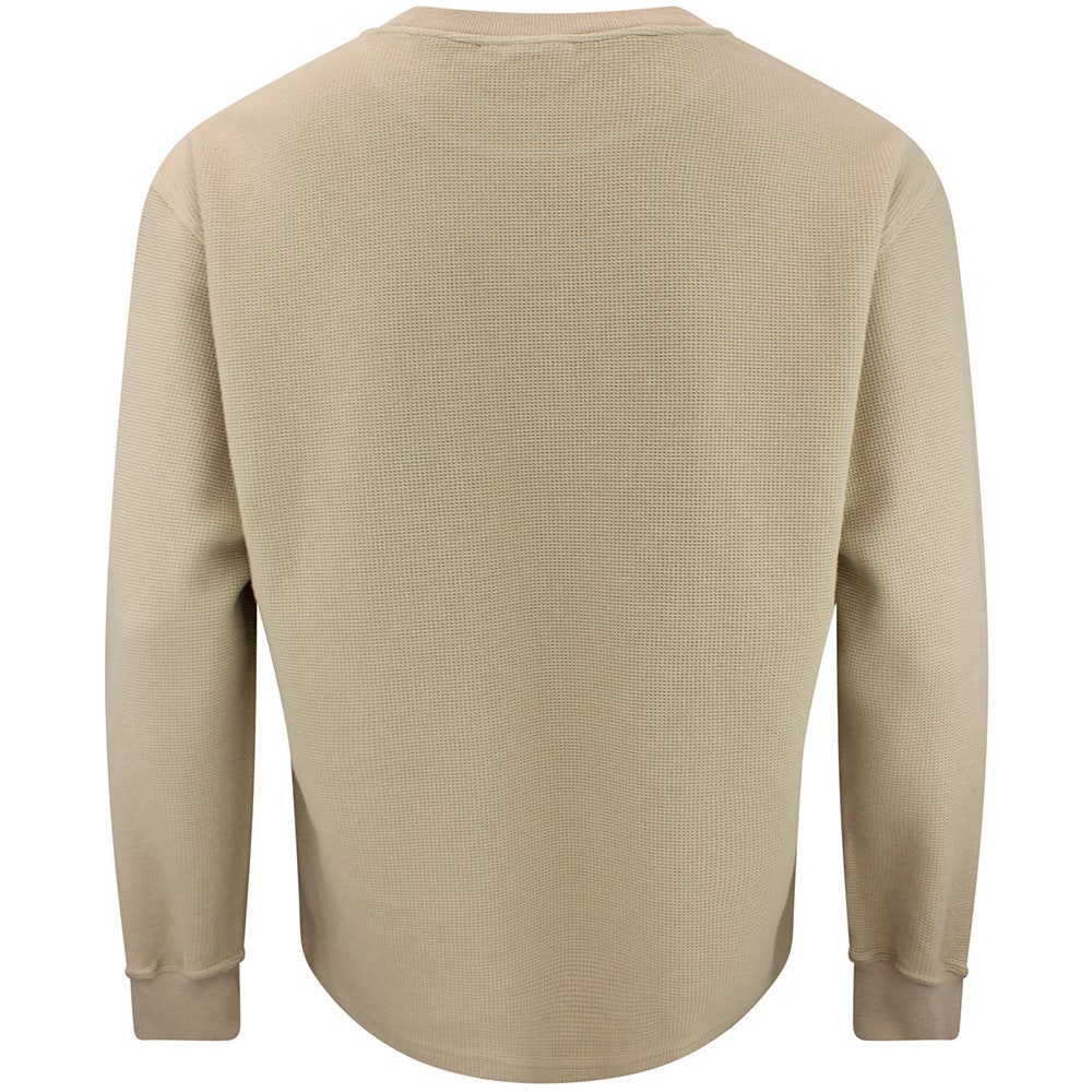 Devereux Golf Jumper - Waffle Crew - Mineral FA26