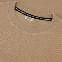 Devereux Golf Jumper - Waffle Crew - Mineral FA26