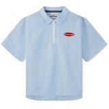 Devereux Golf Pullover - Mechanic SS Relaxed - Marine SU26
