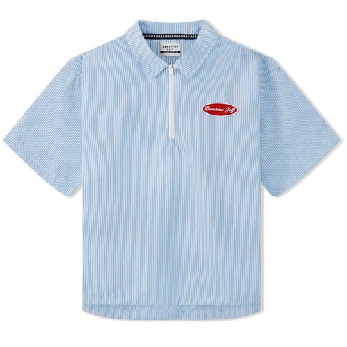 Devereux Golf Pullover - Mechanic SS Relaxed - Marine SU26
