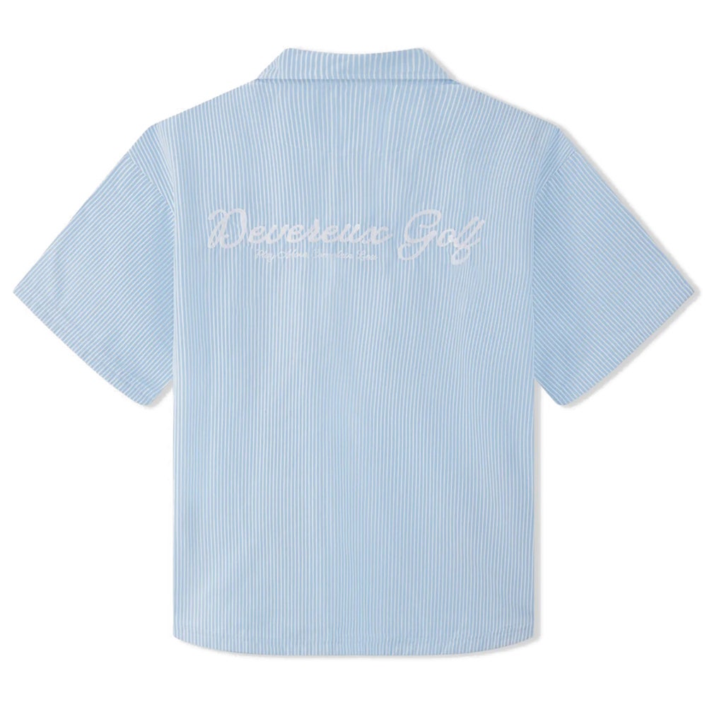 Devereux Golf Pullover - Mechanic SS Relaxed - Marine SU26