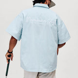 Devereux Golf Pullover - Mechanic SS Relaxed - Marine SU26