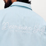 Devereux Golf Pullover - Mechanic SS Relaxed - Marine SU26