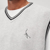Devereux Golf Pullover - Scorpion Sweater Vest - Mineral SU26